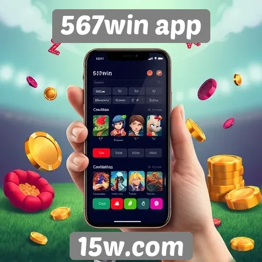 Comodidade do 567win app para dispositivos móveis