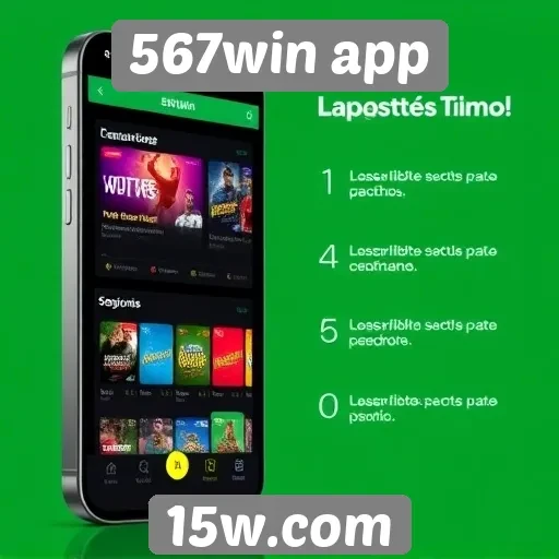 Novas funcionalidades do 567win app em destaque